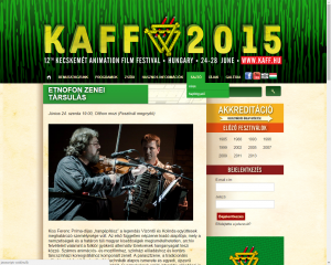 KAFF website and management system